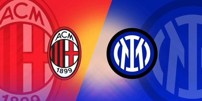 Duel Panas Inter Milan vs AC Milan Berakhir Imbang