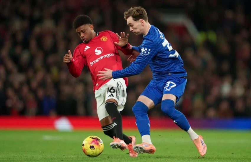 Manchester United Kalah Dari 10 Pemain Everton