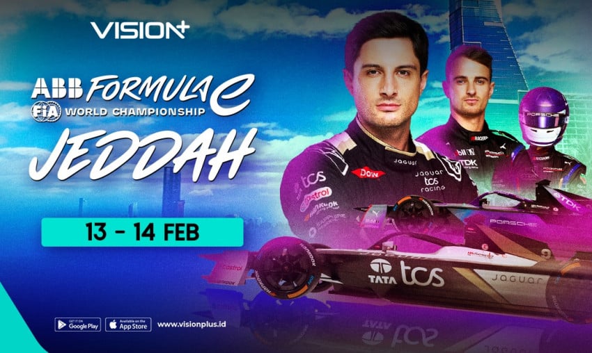 Rd 5 Jeddah E-Prix Siap Hibur Akhir Pekanmu di Visi Streaming