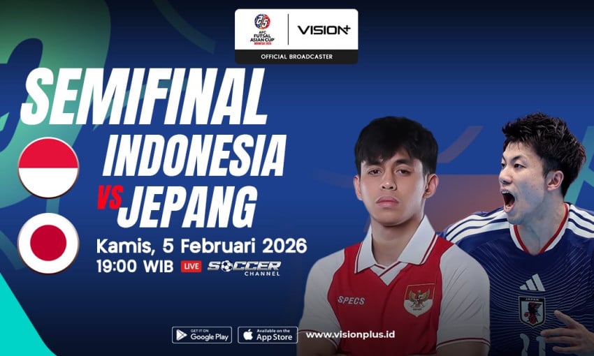Indonesia vs Jepang Semifinal AFC Futsal Asian Cup 2026 Satu Langkah Menuju Final Link Streaming