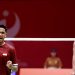 Pertandingan Tim Putra Indonesia Melawan China di Final