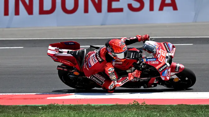 Akhiri Kutukan Sirkuit Mandalika, Marquez Menang di Sprint Race